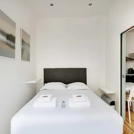 Confortable -1br 4p- Quartier Beaubourg Apartment