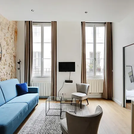 Apartment Confortable -1br 4p- Quartier Beaubourg