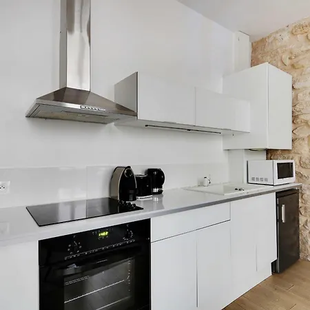 Apartmán Confortable -1br 4p- Quartier Beaubourg *