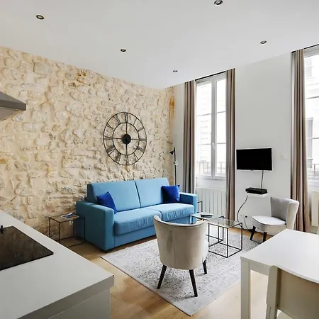 Apartmán Confortable -1br 4p- Quartier Beaubourg Paříž