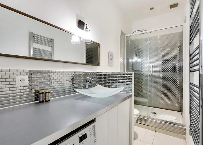 Apartmán Confortable -1br 4p- Quartier Beaubourg Paříž