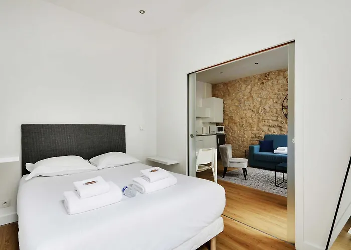 Confortable -1br 4p- Quartier Beaubourg Apartmán *