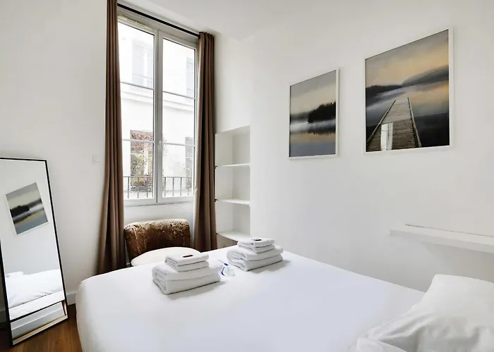 Apartmán Confortable -1br 4p- Quartier Beaubourg Paříž