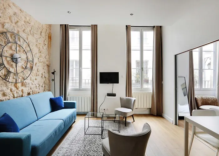 Apartmán Confortable -1br 4p- Quartier Beaubourg