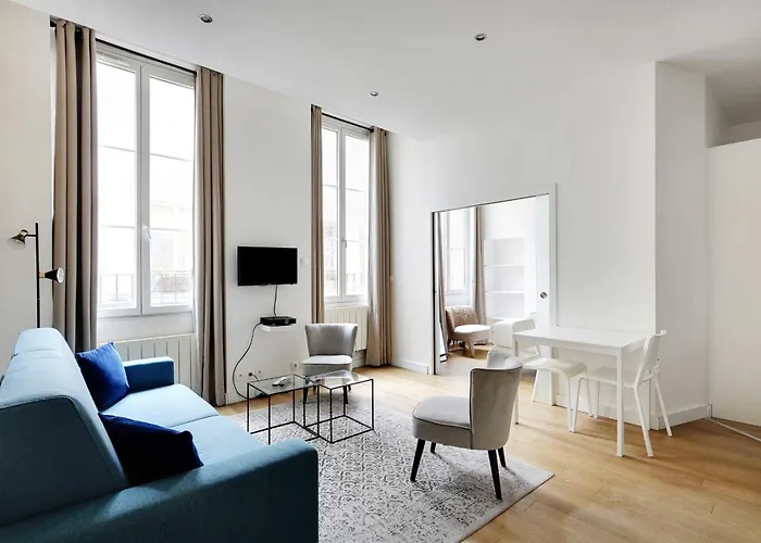Confortable -1br 4p- Quartier Beaubourg Apartmán Paříž
